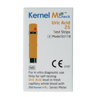 Testjezelf Multicheck urinezuur teststrip 25 Stuks