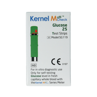 Testjezelf.nu Multicheck glucose test strips 25 Pieces