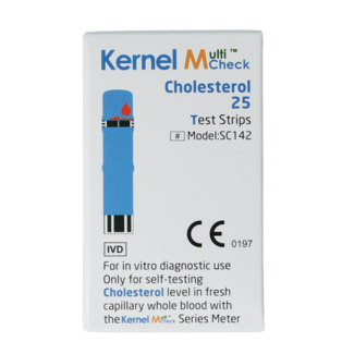 Testjezelf Multicheck cholesterol teststrips 25 Stuks