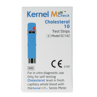 Testjezelf Multicheck cholesterol test strips 10 Pieces