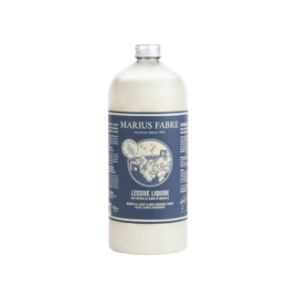 Marius Fabre Lessive liquide aux copeaux de savon de Marseille parfum feuille d'olivier 1 Litre