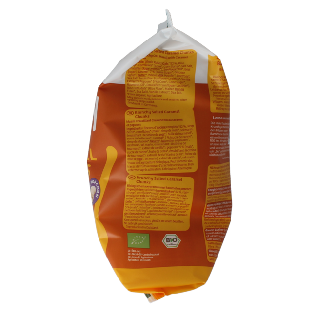 Granola avoine caramel bio 500 grammes