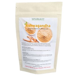 Natuurlijk.fit Ashwagandha 500 mg 60 Kapseln