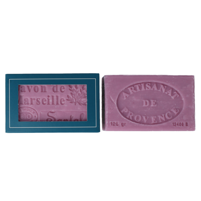 Marseille soap sandalwood organic 125 Gram