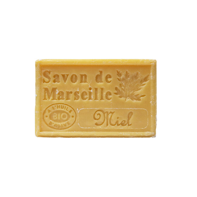 Marseillezeep miel/honing 125 Gram