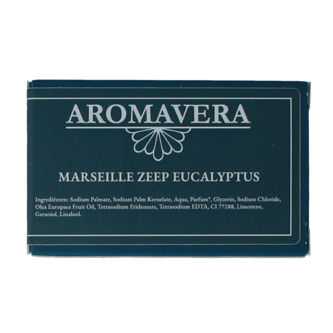 Marseille soap eucalyptus organic 125 Gram