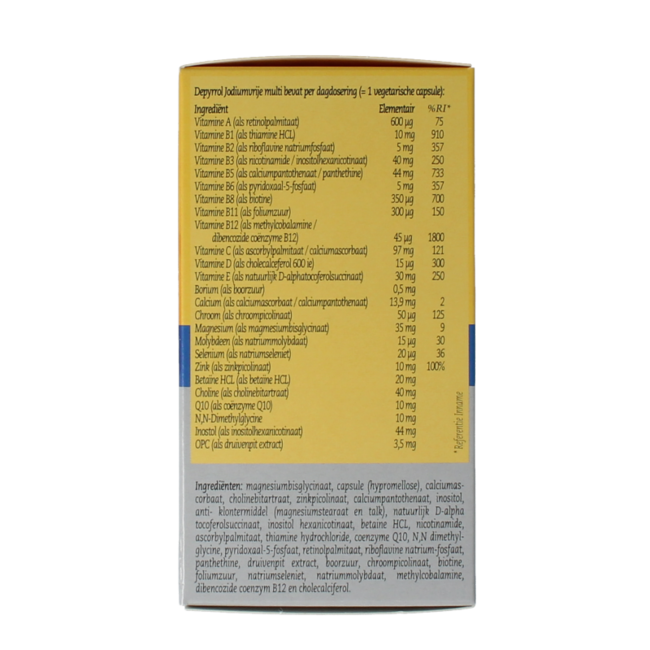 Multi sans iode 60 gélules