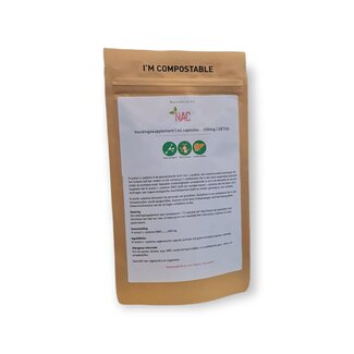 Natuurlijk.fit NAC 600mg N-acetilcisteína 60 Cápsulas