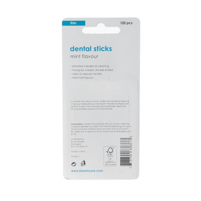 Dental sticks 120 unidades