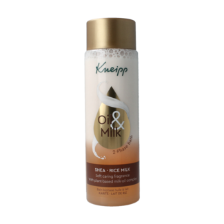 Kneipp Bain huile & lait 2 phases karité & lait de riz 250 millilitres