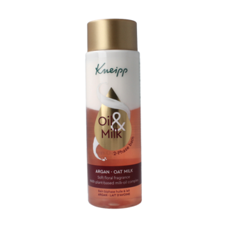 Kneipp Biphasé huile & lait argan lait d'avoine 250 Millilitres