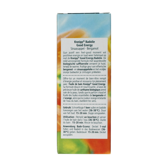 Bath oil good energy 100 Millilitres