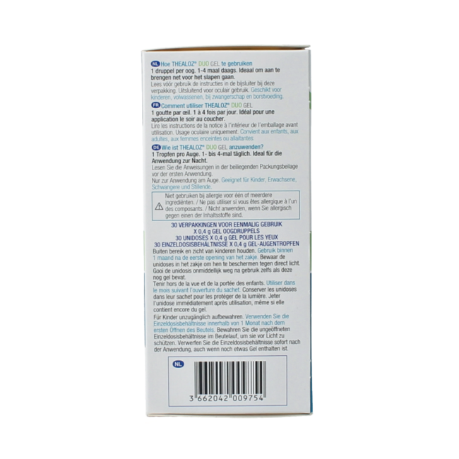 Duo gel 0.4 30 Unidades