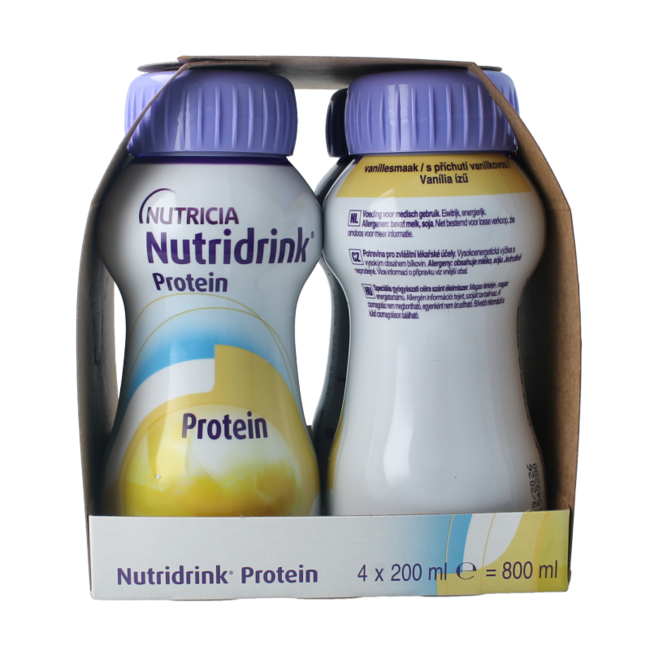 Protéine vanille 200ml 4 Unités