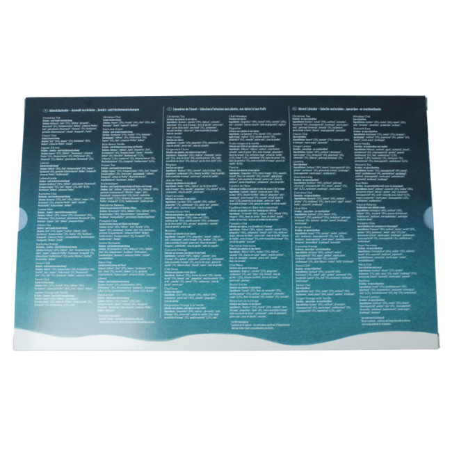 Calendario de Adviento 2025 bio 1 unidad