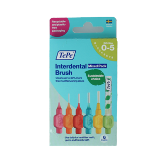 TePe Lot mixte de brossettes interdentaires 6 pièces
