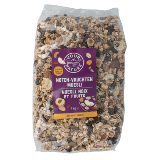 Your Organic Nature Muesli noix fruits bio 1 Kilogramme