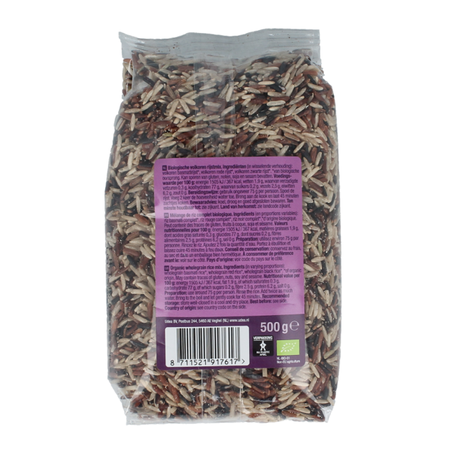 Mieszanka ryżu pełnoziarnistego bio 500 gramów