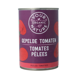 Your Organic Nature Organic peeled tomatoes 400 Gram