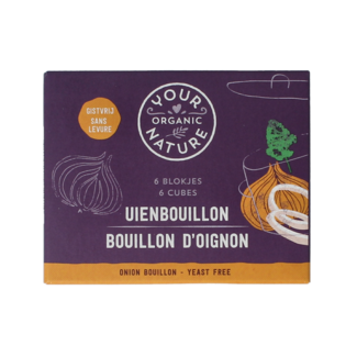 Your Organic Nature Bouillon d'oignon sans levure bio 6 pièces