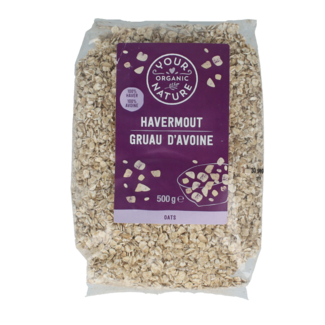Your Organic Nature Organic porridge oats 500 Gram
