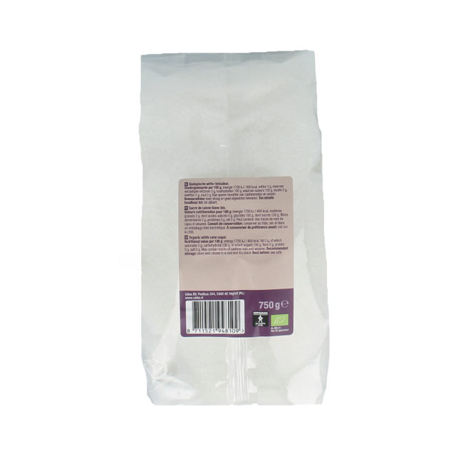 Organic crystal sugar 750 Gram