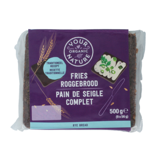 Your Organic Nature Friesisches Roggenbrot Bio 500 Gramm