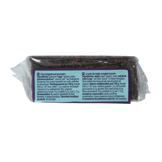 Frisian rye bread organic 500 Gram