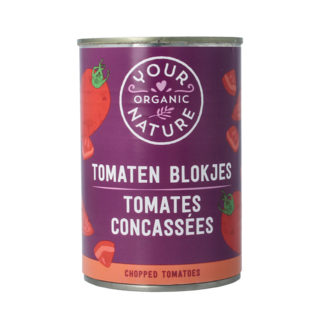Your Organic Nature Dés de tomates bio 400 Grammes