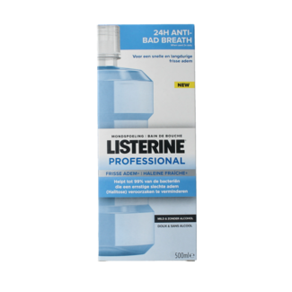 Listerine Mundspülung Professional Fresh Breath 500 Milliliter
