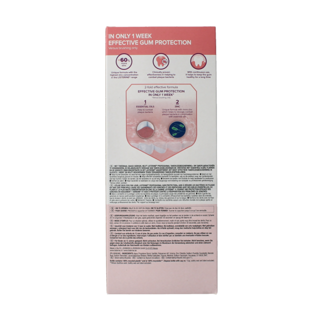 Mouthwash professional gum protect 500 Millilitre