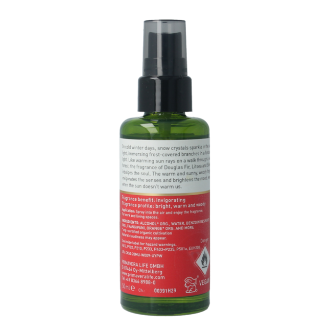 Roomspray sunny winter bio 50 mililitros