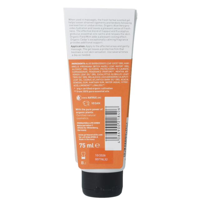 Active comfort sport gel 75 Millilitri