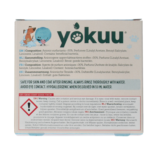 Kit de démarrage shampoing et après-shampoing pour animaux Probio 1 pièce