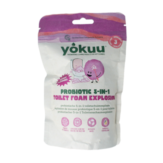Yokuu Mousse de toilette probiotique 5 en 1 300 grammes