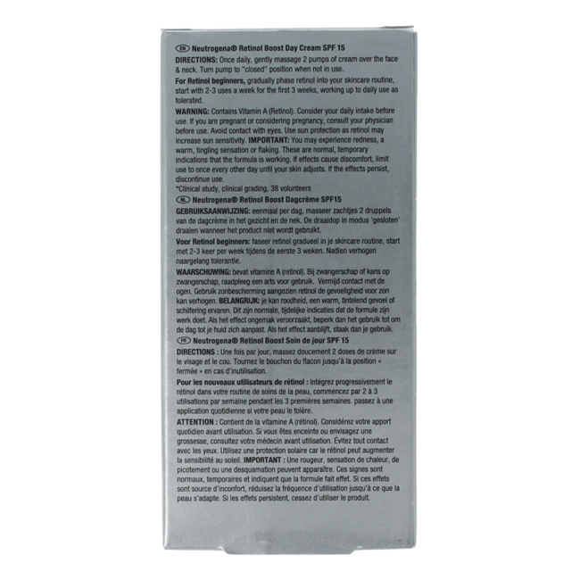 Retinol dagcreme boost SPF15 50 Milliliter