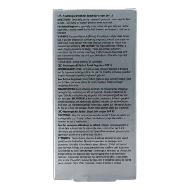 Retinol Tagescreme Boost SPF15 50 Milliliter