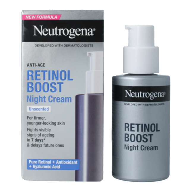 Retinol night cream boost 50 Millilitre