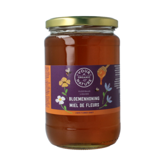Your Organic Nature Organic liquid flower honey 900 Gram