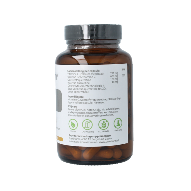 Vitamina C y quercetina phyto 90 Cápsulas vegetarianas