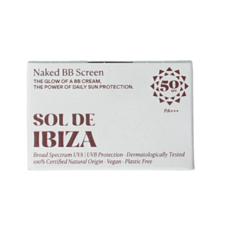 Sol De Ibiza Crema facial con color nude SPF50 35 gramos