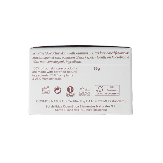 Crème visage teintée nude SPF50 35 Grammes