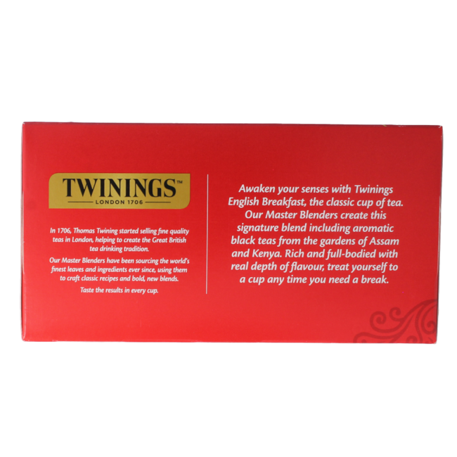 English Breakfast Kuvert 50 Stück