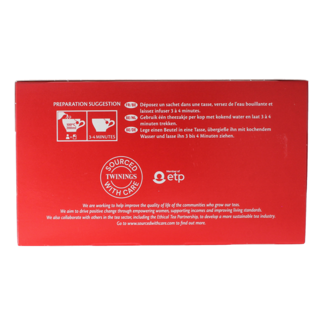 English breakfast envelope 50 pieces