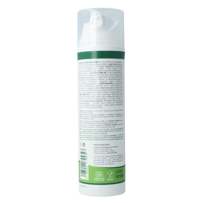 Aloe vera gel para la piel 150+50 bio 200 mililitros