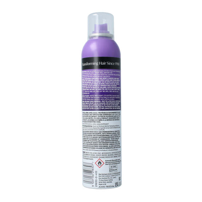Frizz ease hairspray moisturizer 250 Milliliter