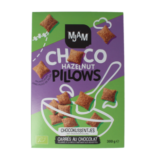 Mjam Choco pillows hazelnut organic 300 Gram