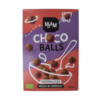 Mjam Choco balls bio 200,00 grammes