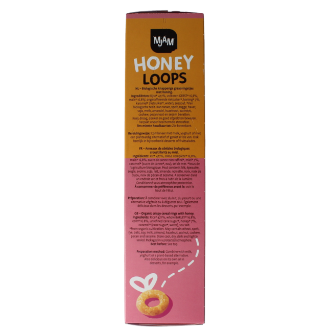 Organic honey loops 200 Gram