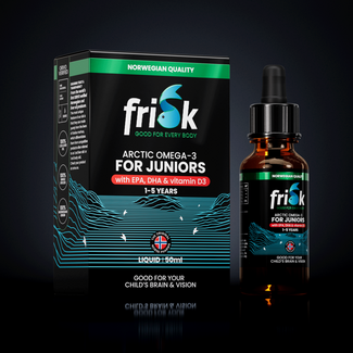 Frisk Omega 3 for juniors lemon 50 Milliliter